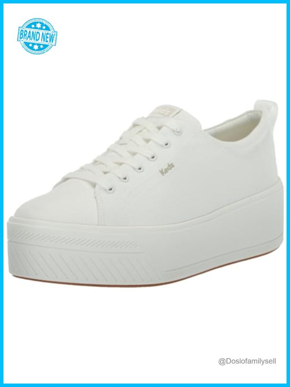 Keds Skyler Lace Up Leather Platform Sneakers Women's Casual Comfort